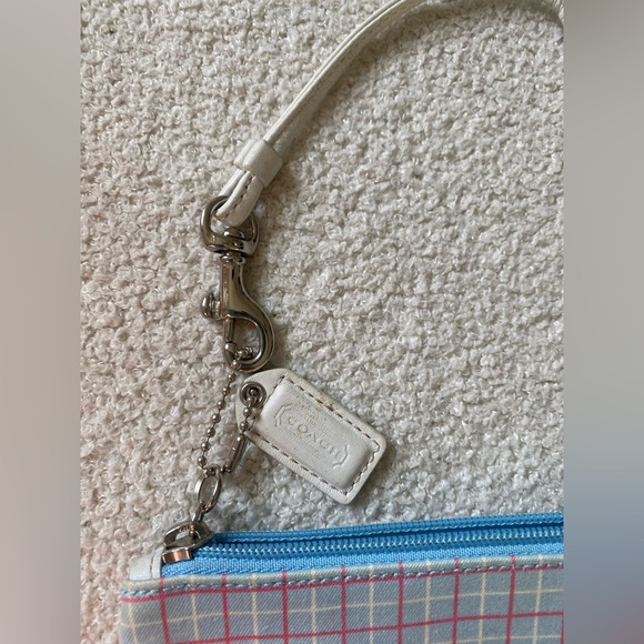 Coach Wristlet Pouch
Pastel Plaid Leather Nolita vintage Y2K
